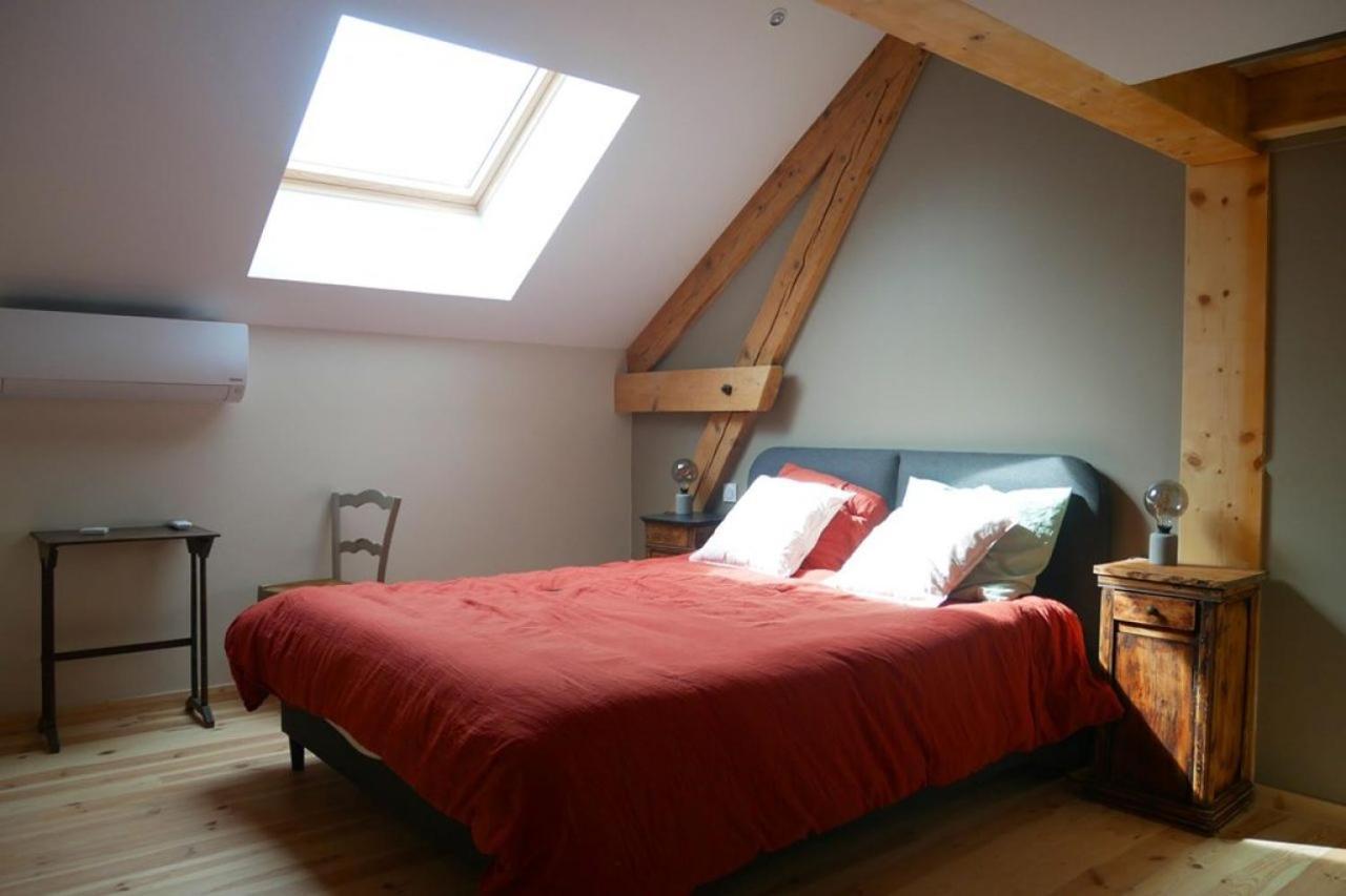 Chambre D Hote La Grange Pommiers-en-Forez Esterno foto
